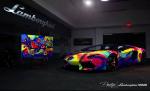 Lamborghini Aventador LP720-4 Roadster Art Car by Duaiv 2014 года